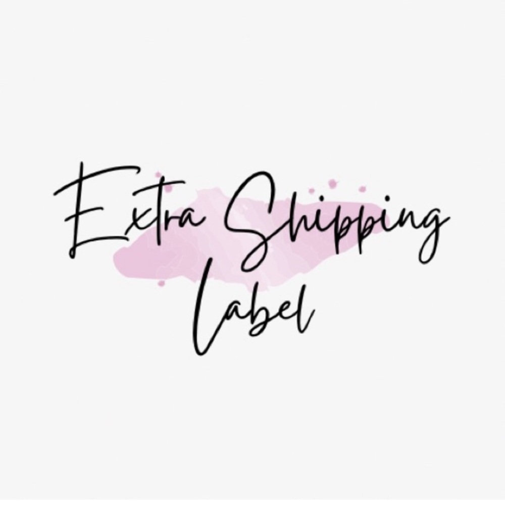 Extra Shipping Label $3